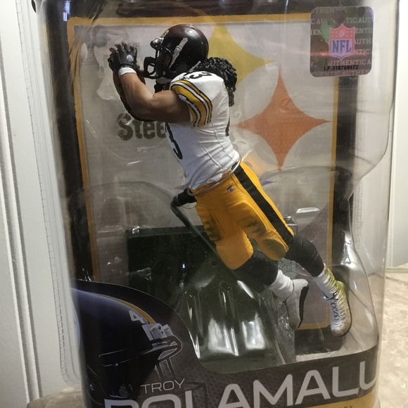 Pittsburg Steelers Troy Polamalu NFL NICE! Series 25 2010 - Picture 6 of 10